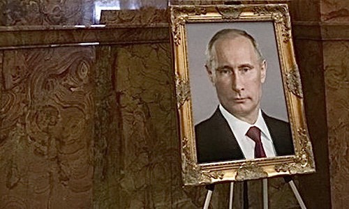 Tranh Đá Quý Tổng Thống Putin